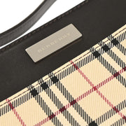 Burberry Beige Brown Burberry Check Handbag 166747