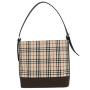 Burberry Beige Burberry Check Tote Handbag 166748
