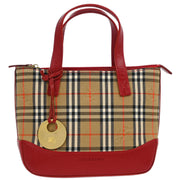 Burberry Beige House Check Tote Handbag 166751