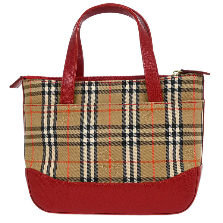 Burberry Beige House Check Tote Handbag 166751