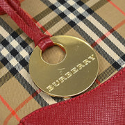 Burberry Beige House Check Tote Handbag 166751