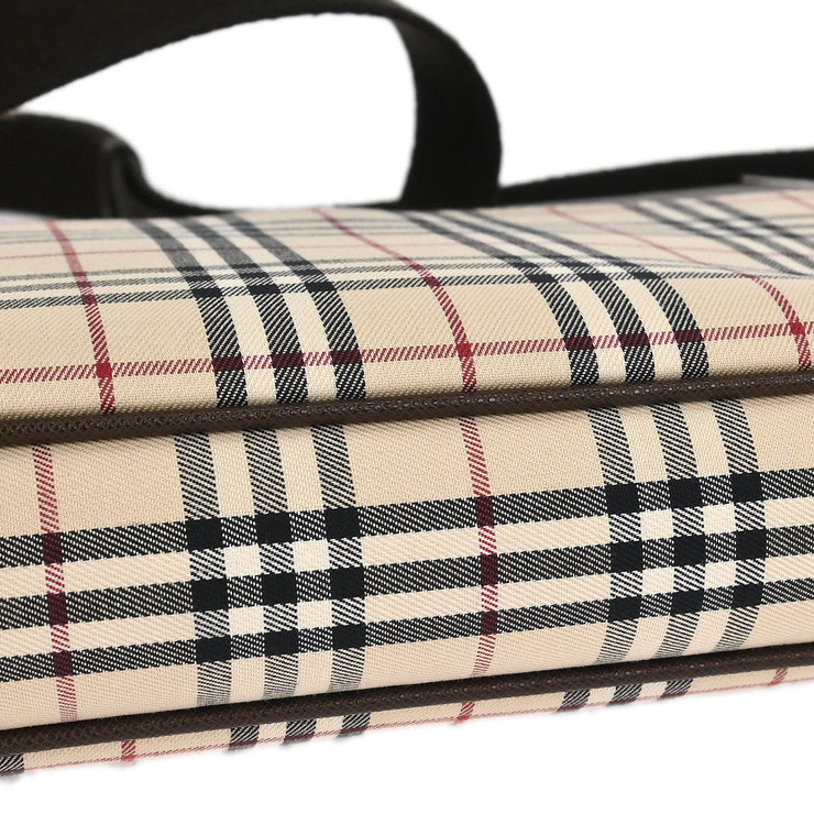 Burberry Beige Burberry Check Shoulder Bag 166752