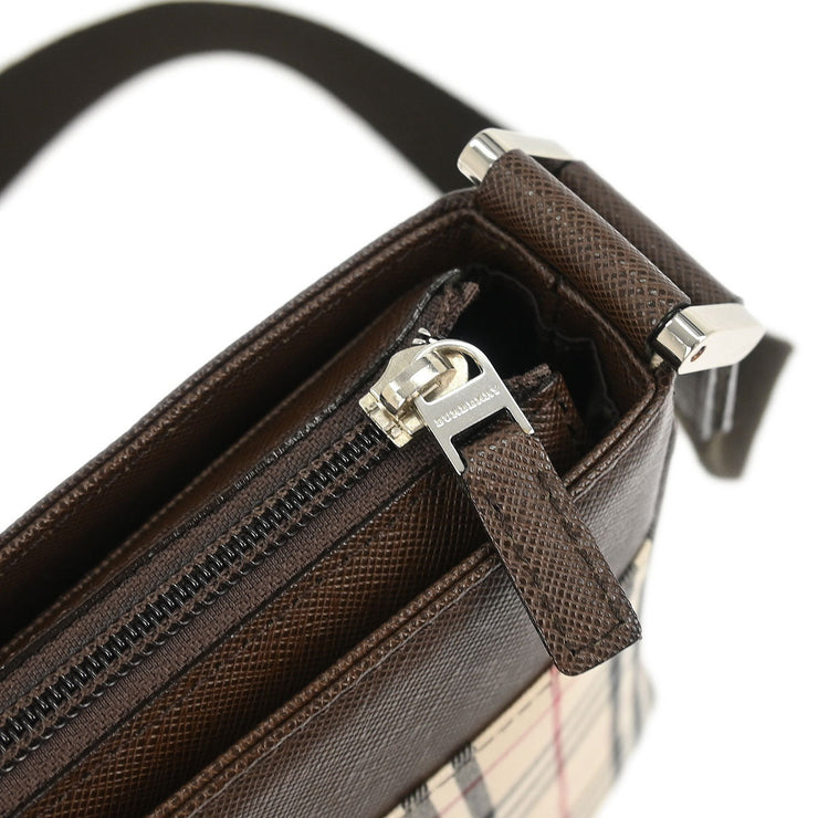 Burberry Beige Burberry Check Shoulder Bag 166752