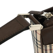 Burberry Beige Burberry Check Shoulder Bag 166752