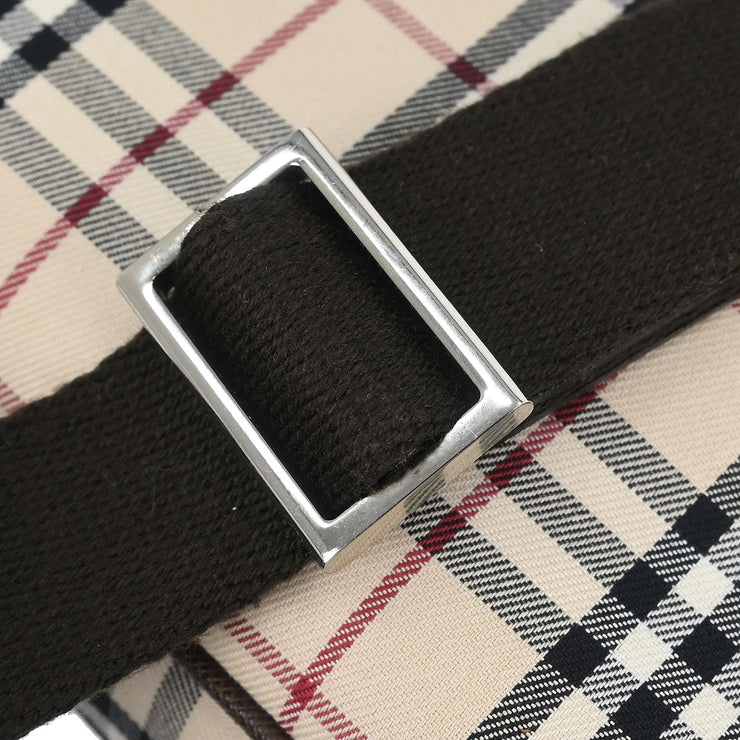 Burberry Beige Burberry Check Shoulder Bag 166752
