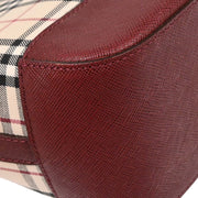 Burberry Beige Burberry Check Tote Handbag 166755