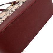 Burberry Beige Burberry Check Tote Handbag 166755