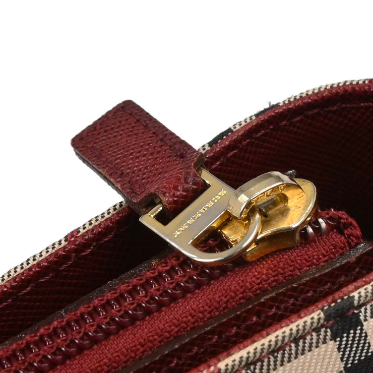 Burberry Beige Burberry Check Tote Handbag 166755