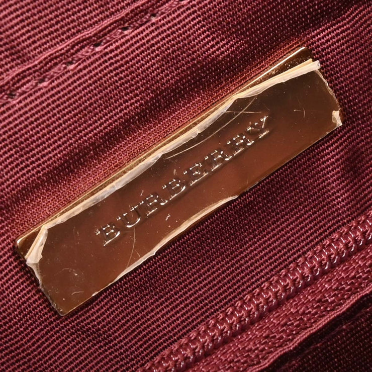 Burberry Beige Burberry Check Tote Handbag 166755