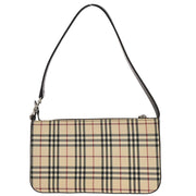 Burberry Beige Brown Burberry Check Handbag 166756