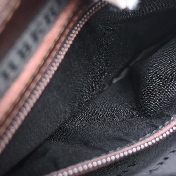 Burberry Beige Brown Burberry Check Handbag 166756