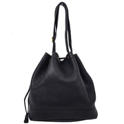 Hermes Blue Navy Taurillon Clemence Market GM Bucket Shoulder Bag Square:H 10 166758