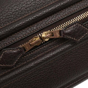 Hermes Ebene Taurillon Clemence Sac Envie 36 Handbag Square:K 60E 166759
