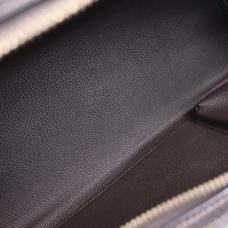 Hermes Ebene Taurillon Clemence Sac Envie 36 Handbag Square:K 60E 166759