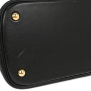 Hermes Black Sikkim Bolide 35 Handbag 2way 22C Square:B 166760