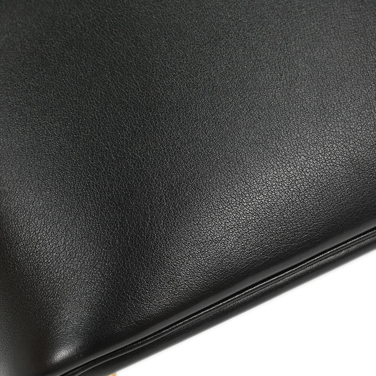 Hermes Black Sikkim Bolide 35 Handbag 2way 22C Square:B 166760