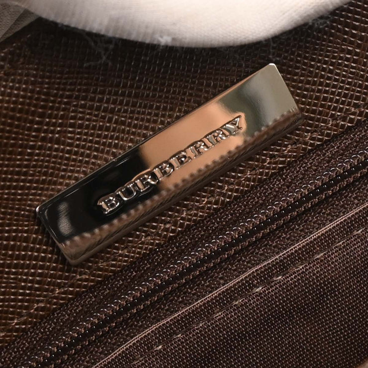 Burberry Beige Brown Burberry Check Tote Bag 166765