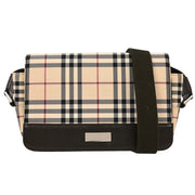 Burberry Beige Burberry Check Shoulder Bag 166767