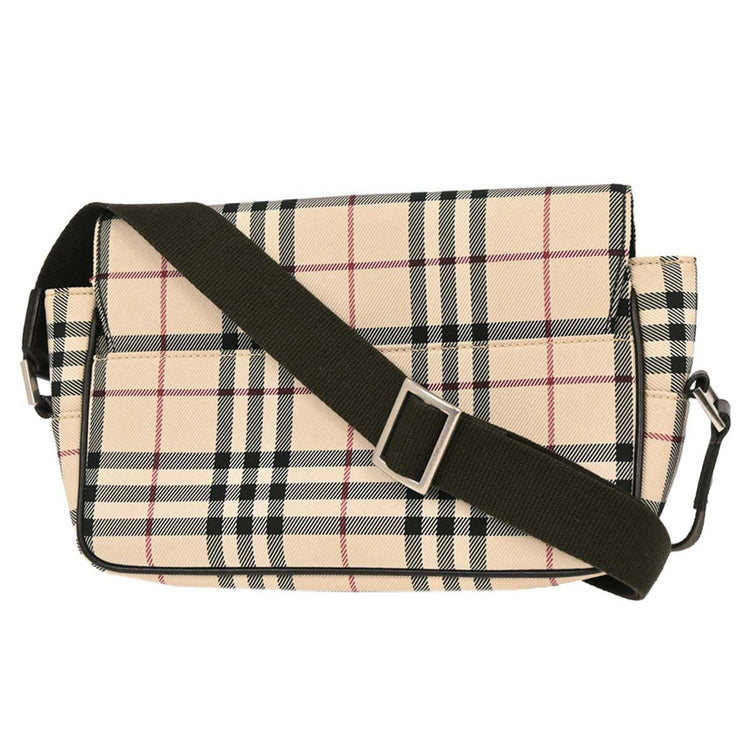 Burberry Beige Burberry Check Shoulder Bag 166767