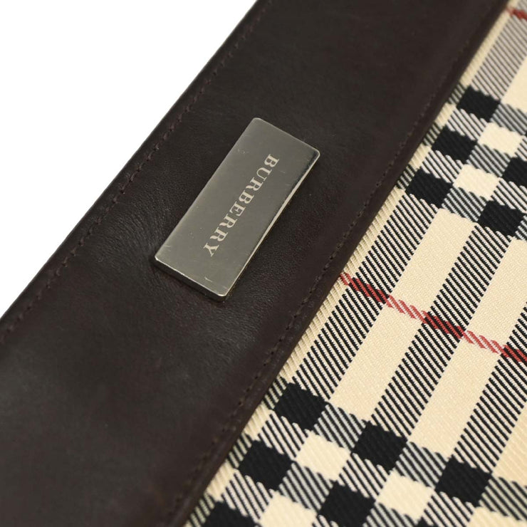 Burberry Beige Burberry Check Shoulder Bag 166767