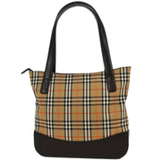 Burberry Beige House Check Tote Handbag 166768