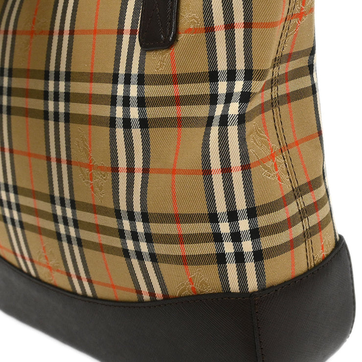 Burberry Beige House Check Tote Handbag 166768