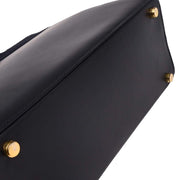 Salvatore Ferragamo Navy Vara Bow Handbag BA214178 166769