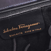 Salvatore Ferragamo Navy Vara Bow Handbag BA214178 166769