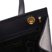 Salvatore Ferragamo Navy Vara Bow Handbag BA214178 166769