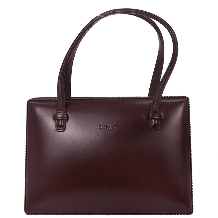 Loewe Brown Leather Handbag L27 166770