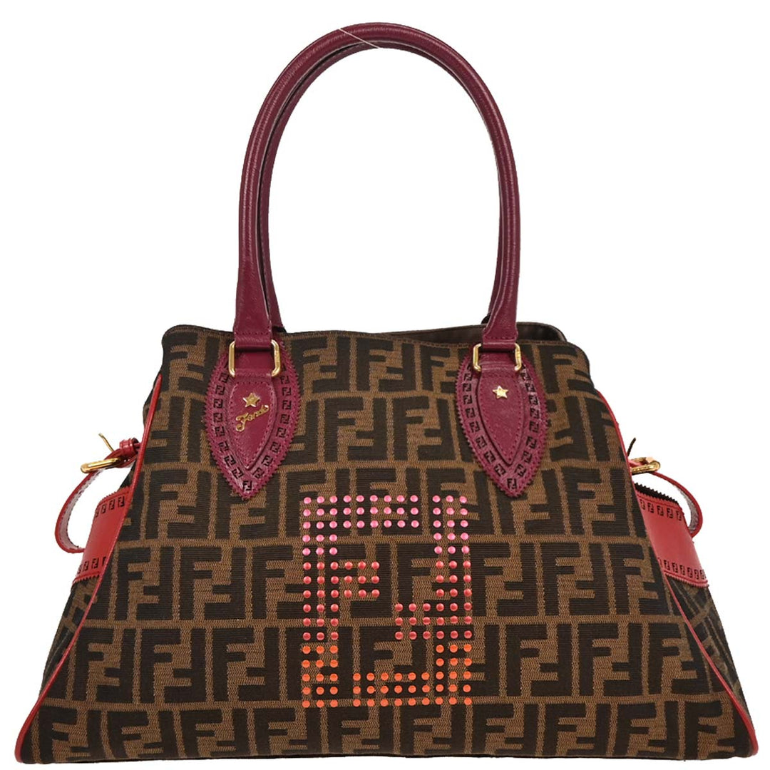 Fendi Brown Zucca Etnico Handbag 2372-8BN162-BP1-099 166773