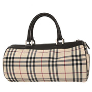 Burberry Beige Burberry Check Handbag 166774