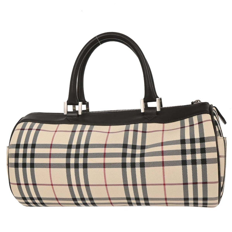 Burberry Beige Burberry Check Handbag 166774