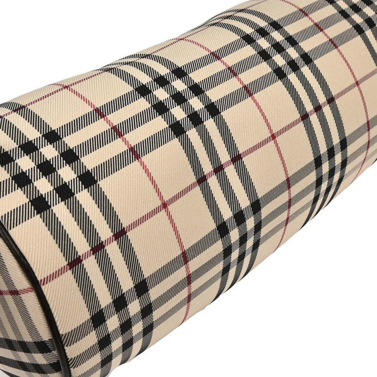 Burberry Beige Burberry Check Handbag 166774