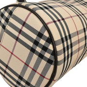 Burberry Beige Burberry Check Handbag 166774
