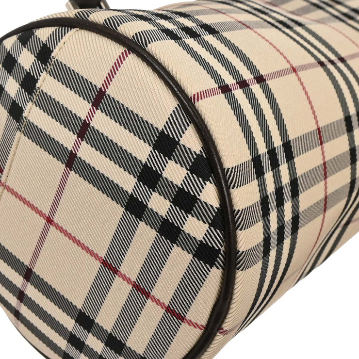 Burberry Beige Burberry Check Handbag 166774