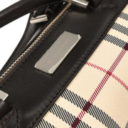 Burberry Beige Burberry Check Handbag 166774