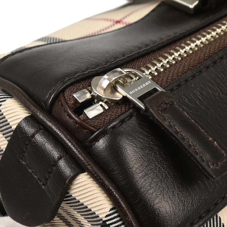 Burberry Beige Burberry Check Handbag 166774