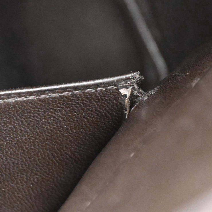 Hermes Cacao Ostrich Bolide 35 Handbag 2way Circle:Y 21C 166776
