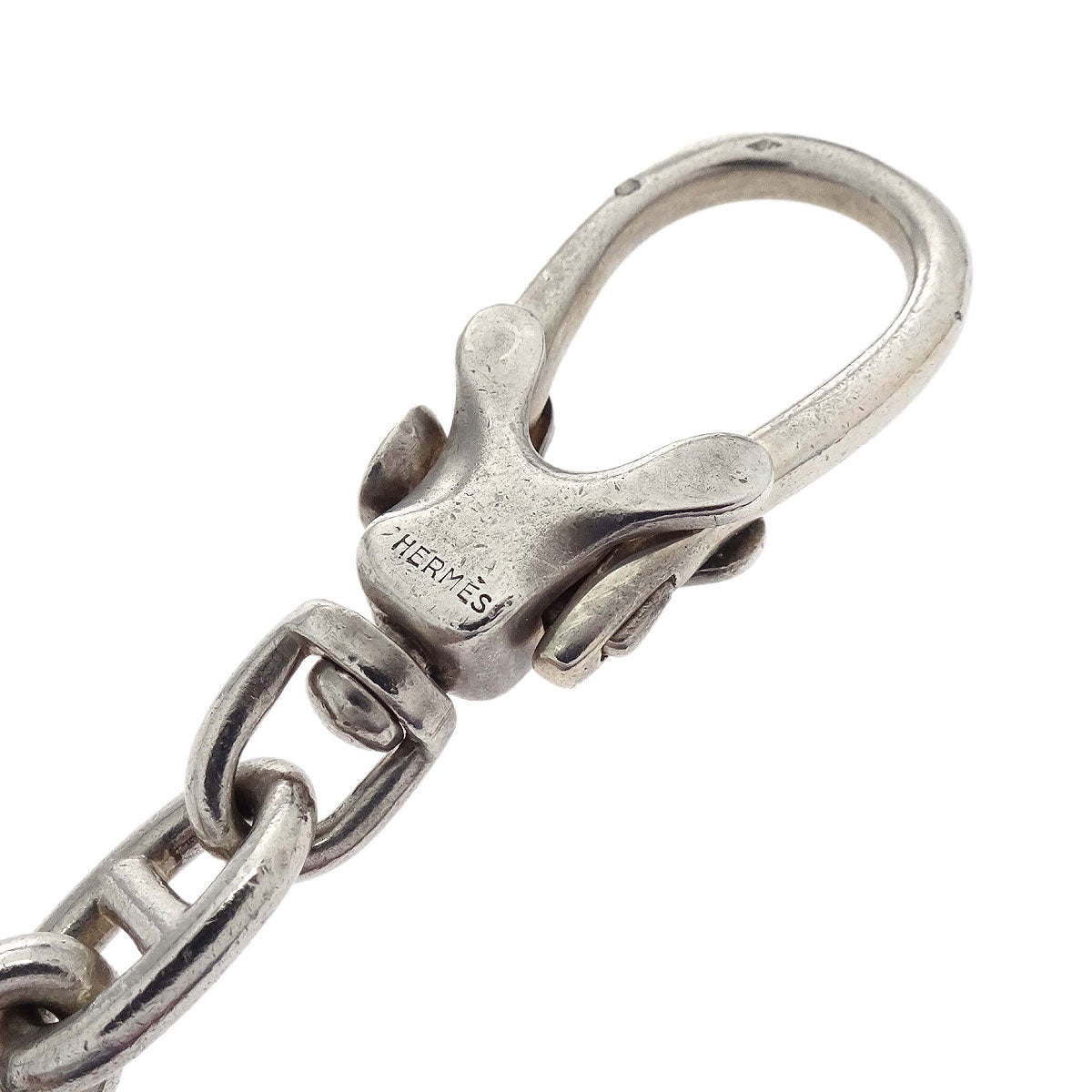 Hermes Chaine d'Ancre Key Ring SV925 Small Good 167595 – brand-jfa
