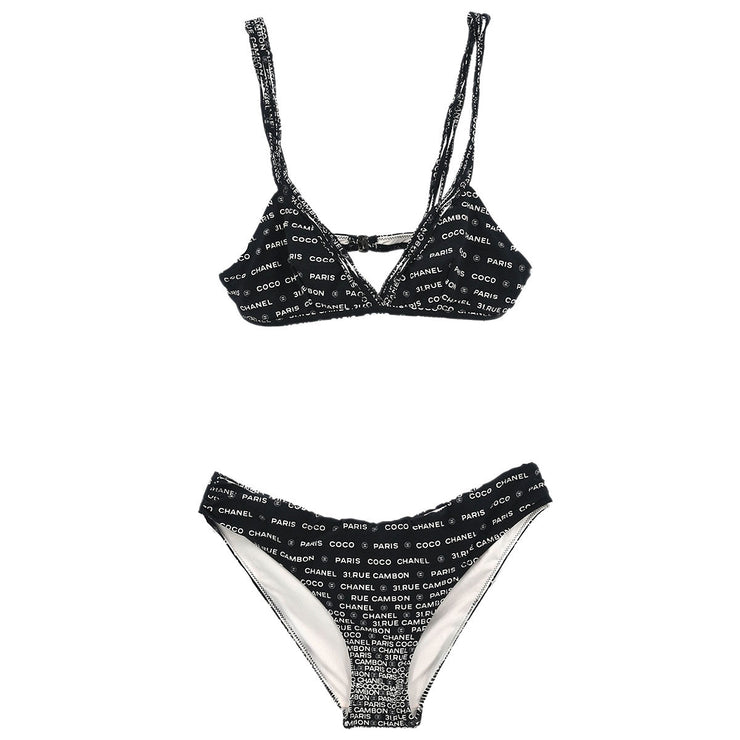Chanel Swimwear Swimsuit Black 09P #36 170573