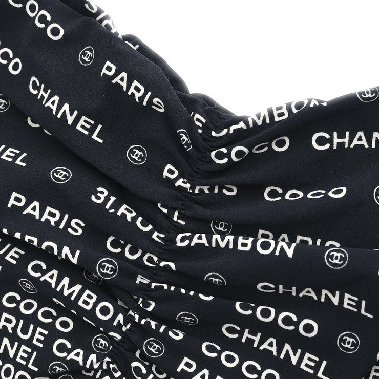 Chanel Swimwear Swimsuit Black 09P #36 170573