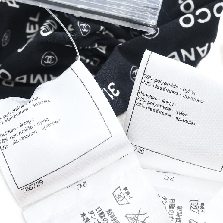 Chanel Swimwear Swimsuit Black 09P #36 170573