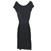 Chanel Short Sleeve Dress Black 08A #36 171709