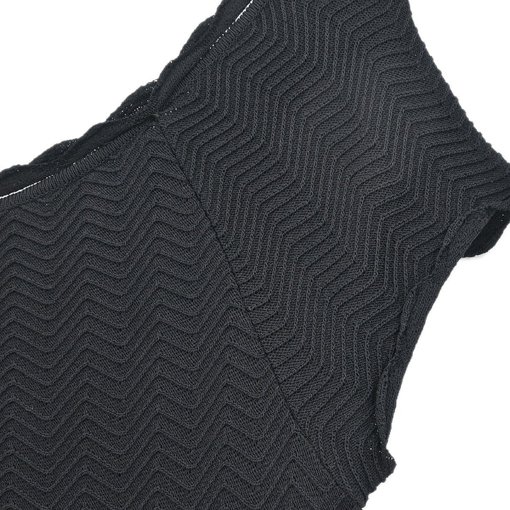 Chanel Short Sleeve Dress Black 08A #36 171709