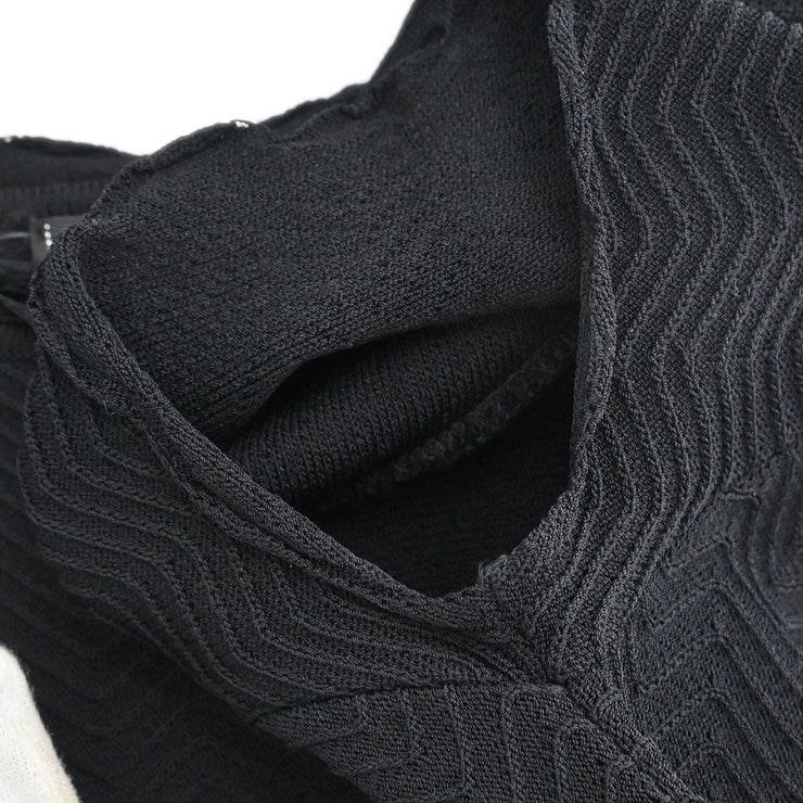 Chanel Short Sleeve Dress Black 08A #36 171709