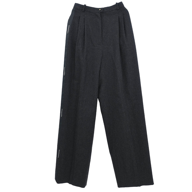 Chanel Long Pants Black 03899 #40 172438