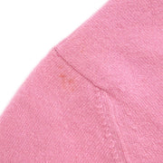Chanel Ensemble Cardigan Short Sleeve Top Pink #40 #36 175712