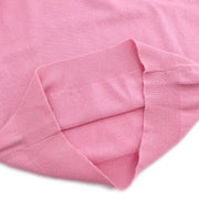 Chanel Ensemble Cardigan Short Sleeve Top Pink #40 #36 175712