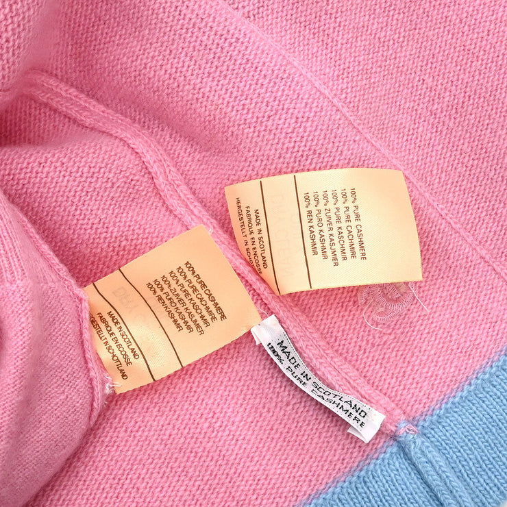 Chanel Ensemble Cardigan Short Sleeve Top Pink #40 #36 175712